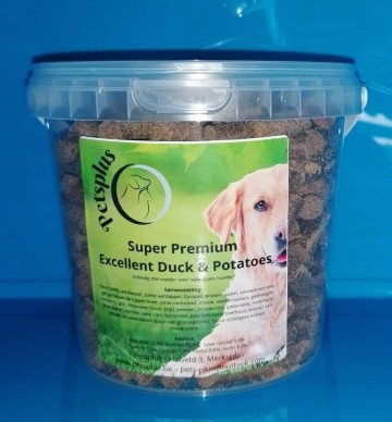 Petsplus super premium excellent duck  potatoes