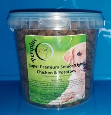 Petsplus super premium senior light chicken  potatoes