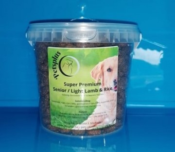Petsplus super premium seniorlight lamb  rice
