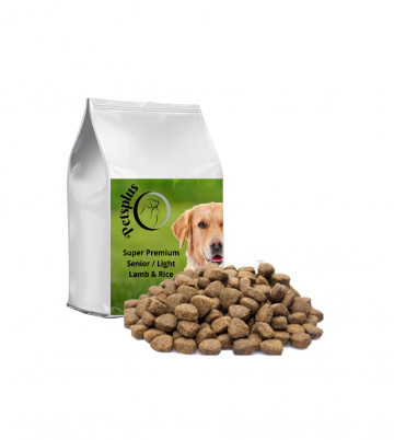 Super premium senior   light lamb  rice